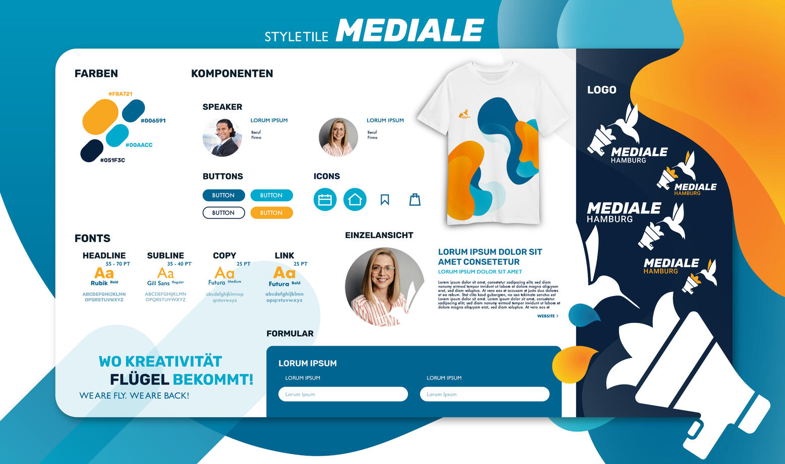 Style Tile (all around) Messe Design